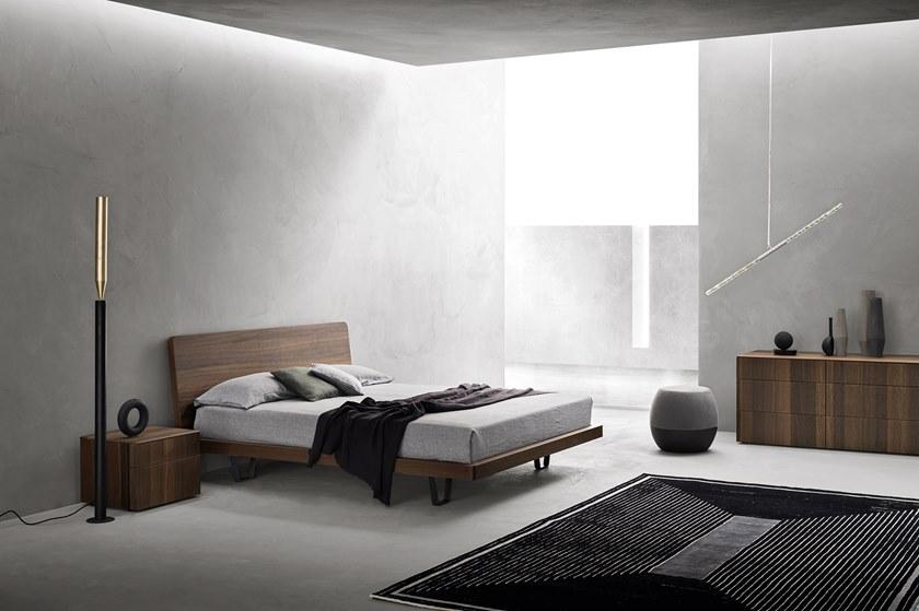 ZANETTE Двуспальная кровать из орехового дерева sun-id-1428419 - Вид №8