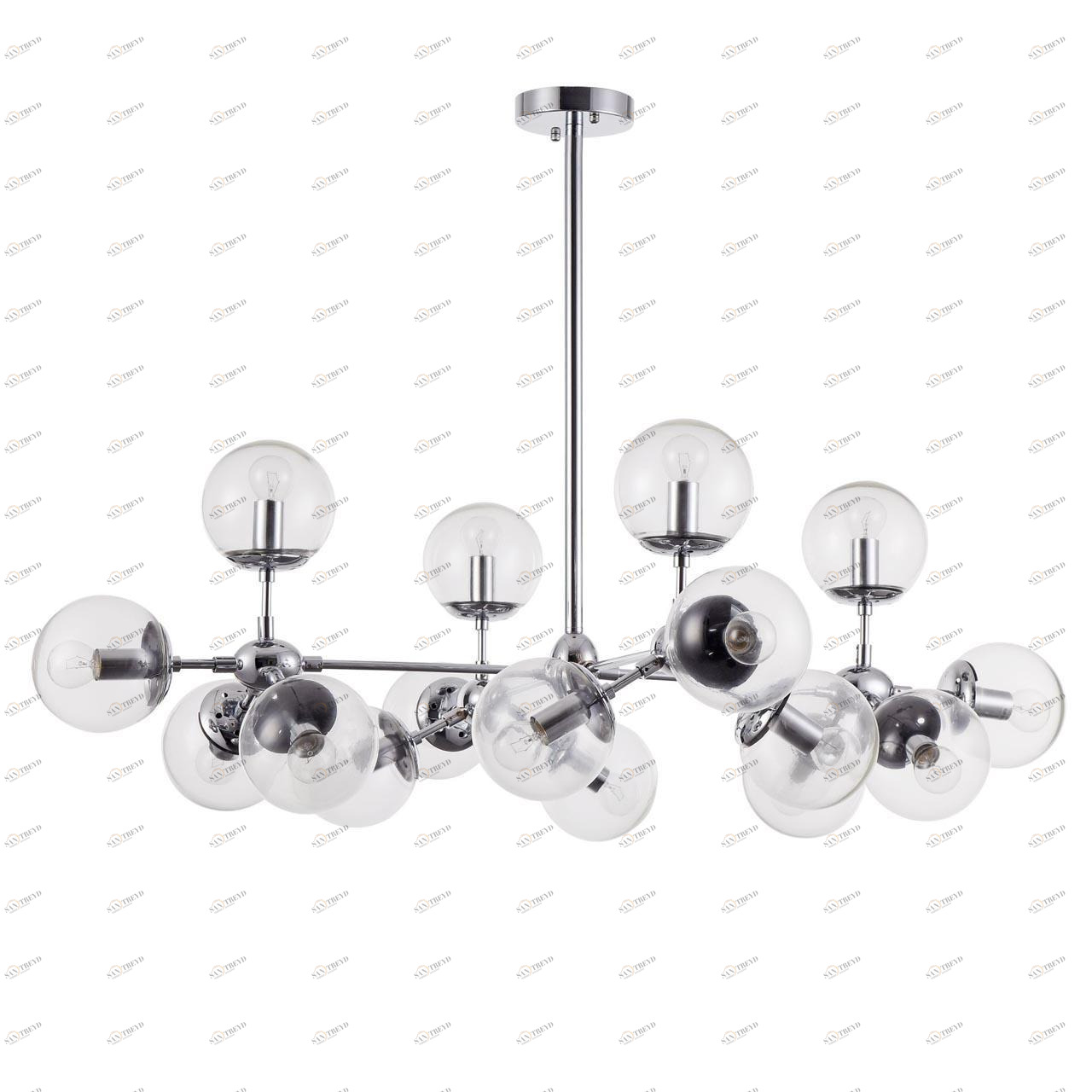 Подвесная люстра Freya Richard FR5596PL-16CH FREYA ДИЗАЙНЕРСКИЕ, RICHARD 188422 Хром 