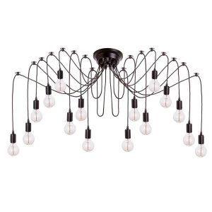 Подвесная люстра Loft IT Spider Loft1162/16 LOFT IT ДИЗАЙНЕРСКИЕ, SPIDER 279528 Черный
