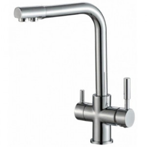 Steel Hammer SH 552 CR хром Смеситель для кухни Zorg 350 x 302