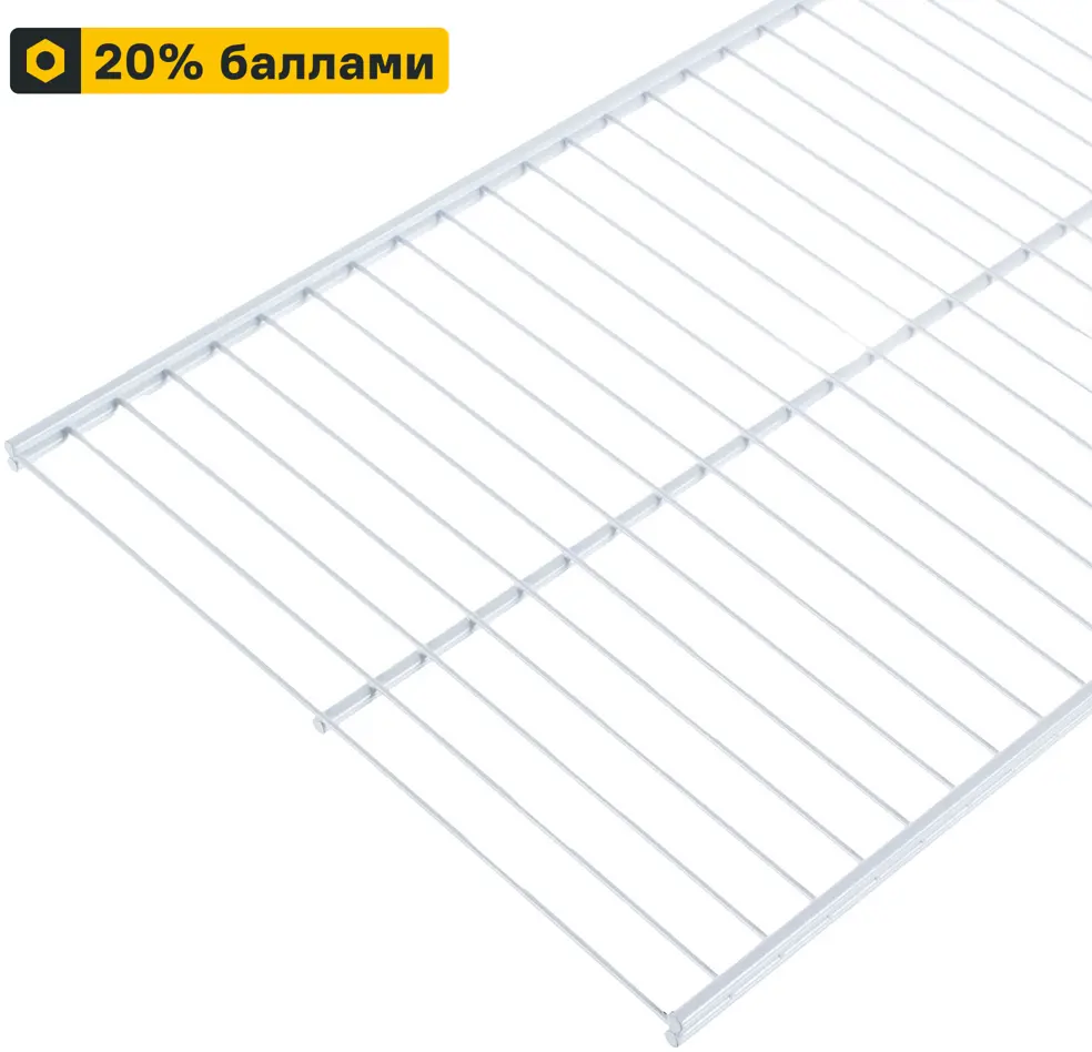 Сетчатая полка LARVIJ для гардеробной 90.3×30.6 см 13908077