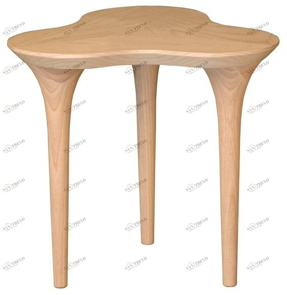 Morelato Табурет / журнальный столик из массива дерева  5620/f 