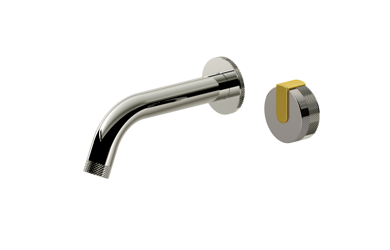 E-11535-R1PN-L1BB-PC Настенный прогрессивный смеситель скрытого монтажа для раковины GRAFF MOD+