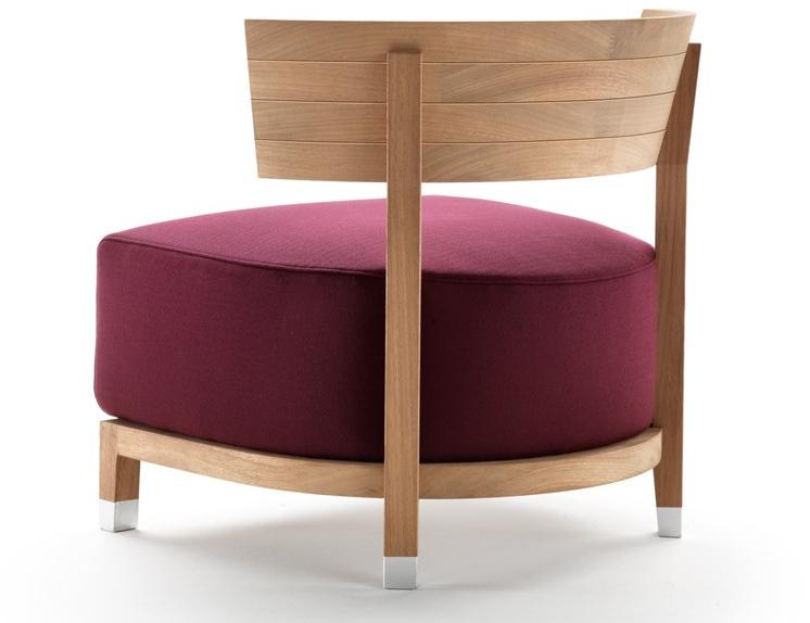 Flexform Кресло из дерева и ткани Thomas sun-id-1371322 - Вид №1