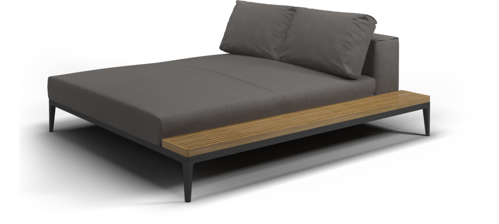 Grid Chill Chaise Unit  Gloster Сидение Grid