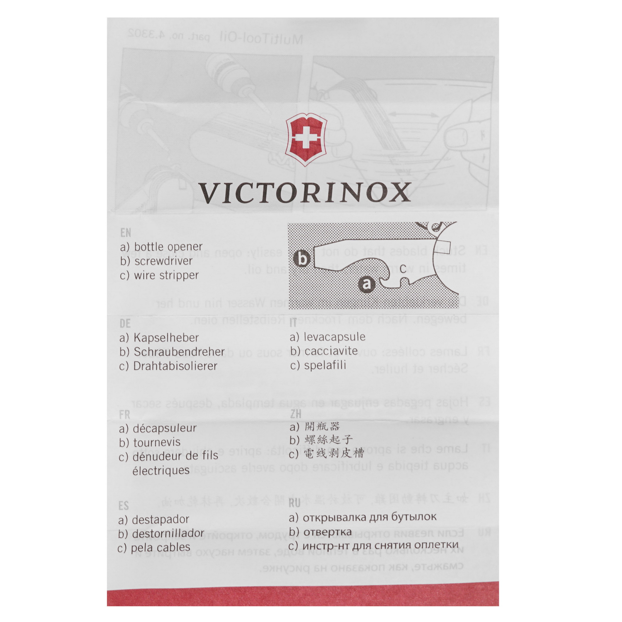 Швейцарский нож Victorinox Picknicker (0.8353) 5309772 STDN-0065749 - Вид №6