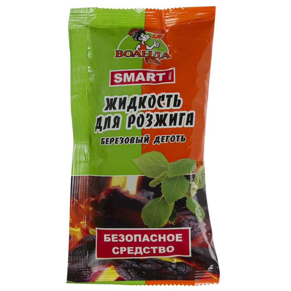 Жидкость для розжига дров и древесного угля Smart 0.1 л 17623482 STLM-2039075 Santreyd 