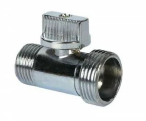 Кран шаровый 1/2х3/4 ш/ш мини хром AQL 1322 AQL 1322