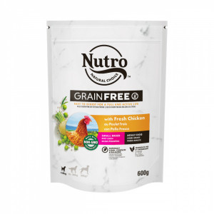 ПР0059444 Корм для собак для мелких пород со свежей курицей и экстрактом розмарина сух. 600г NUTRO