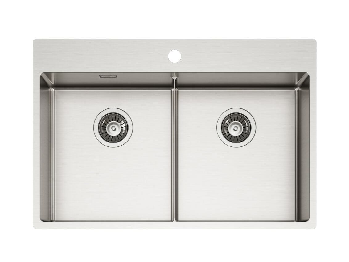 2 раковины из нержавеющей стали TASCA Icon ARCH-00024212