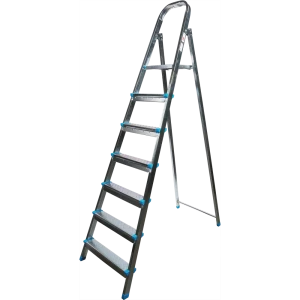 Стремянка Zalger, 7 ступеней, сталь