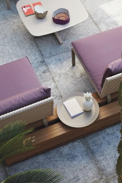 Roberti Садовая скамейка из ясеня со встроенной сеялкой Key west sun-id-1399063 - Вид №3