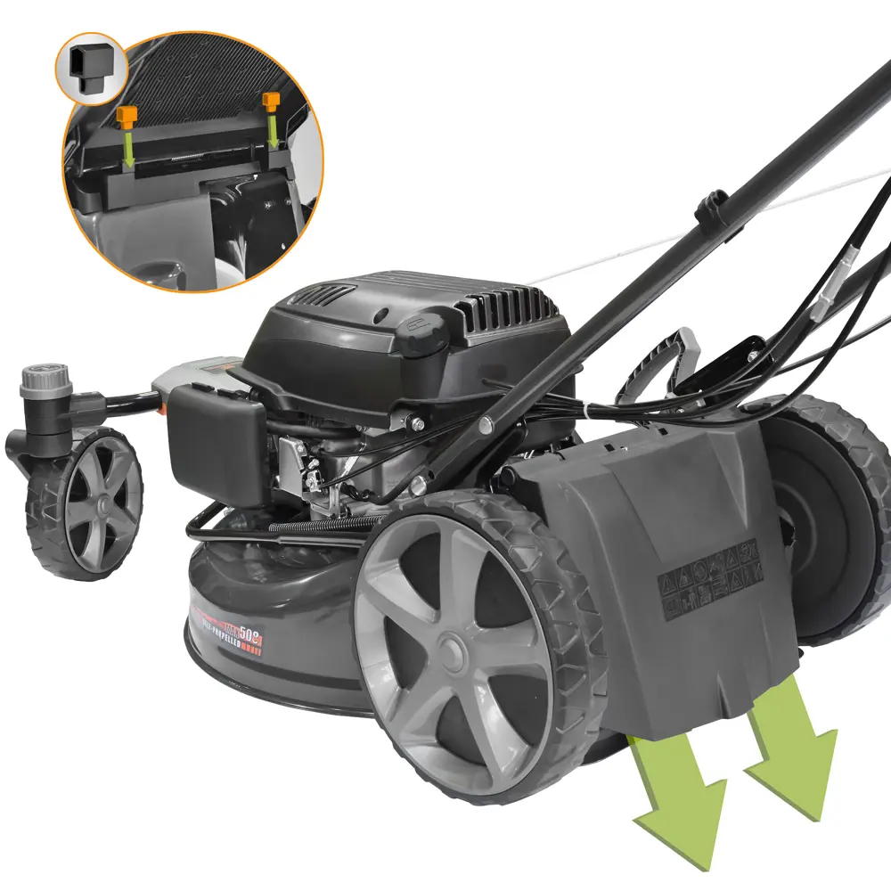 Газонокосилка бензиновая Carver LMG-3651DMSW 4.9 л.с. 50 см STLM-2008452 - Вид №2