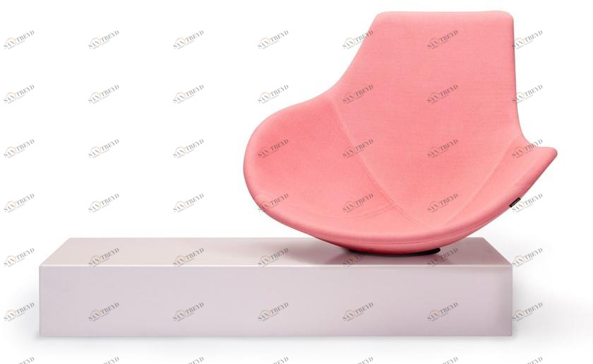 Offecct Вращающееся кресло из ткани sun-id-1435580