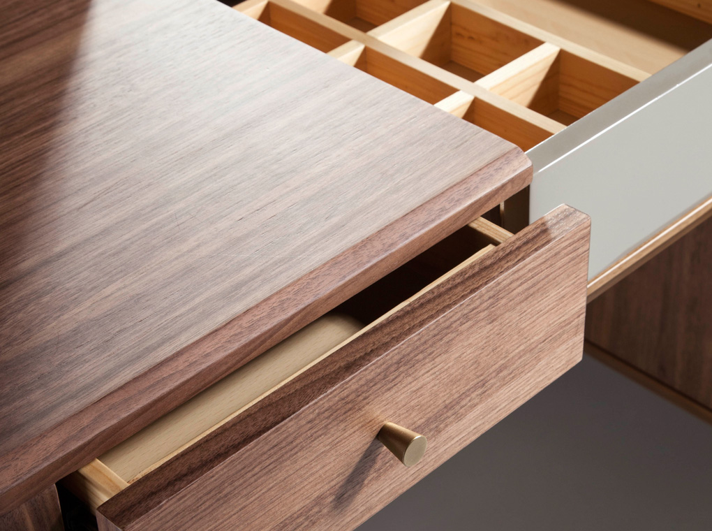 Письменный стол с ящиками деревянный BRT1702-1 от Angel Cerda ANGEL CERDA  288768 Коричневый  - Вид №8