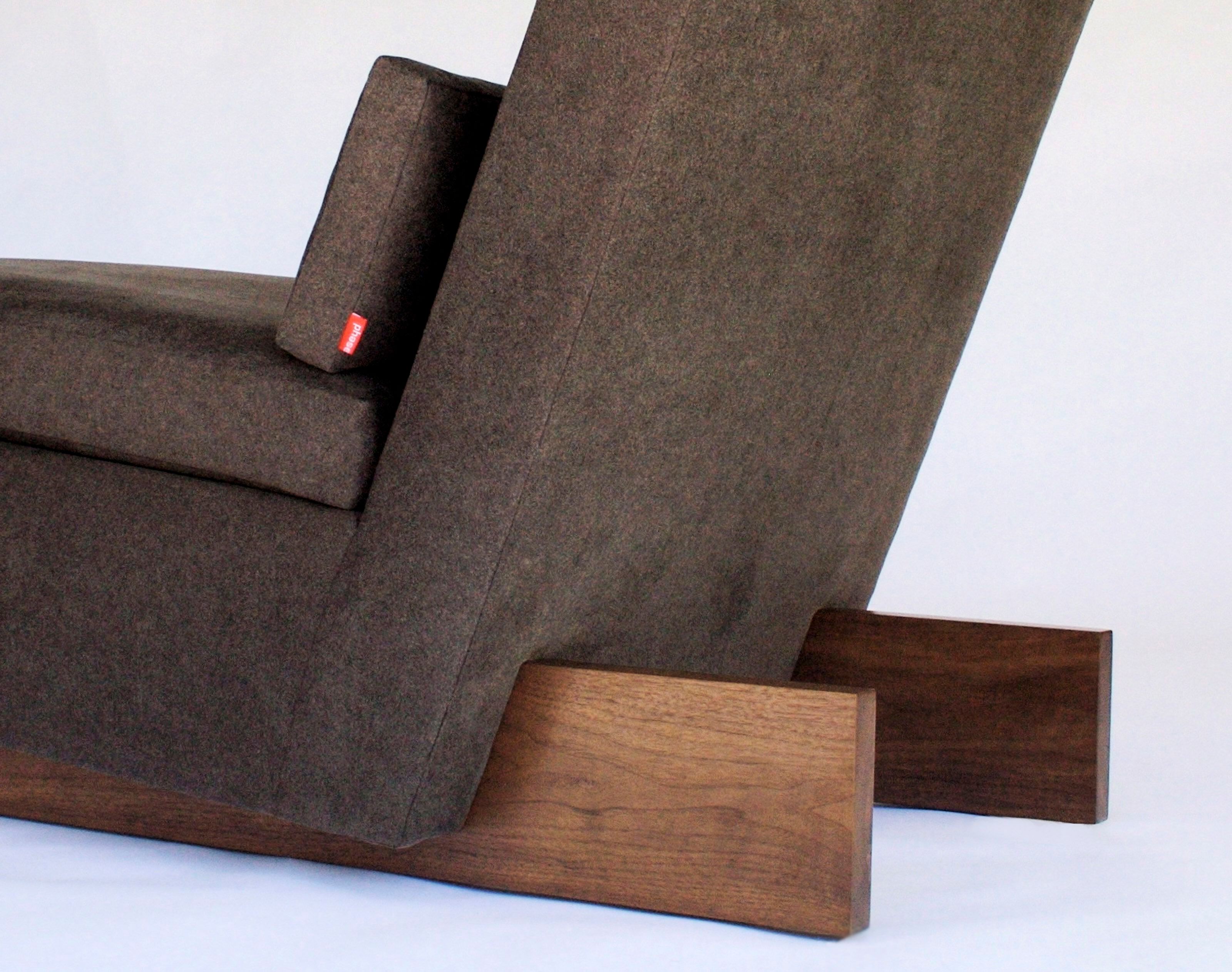 Кожаный прямоугольный пуф Phase Design Trax ARCH-00112086 - Вид №3