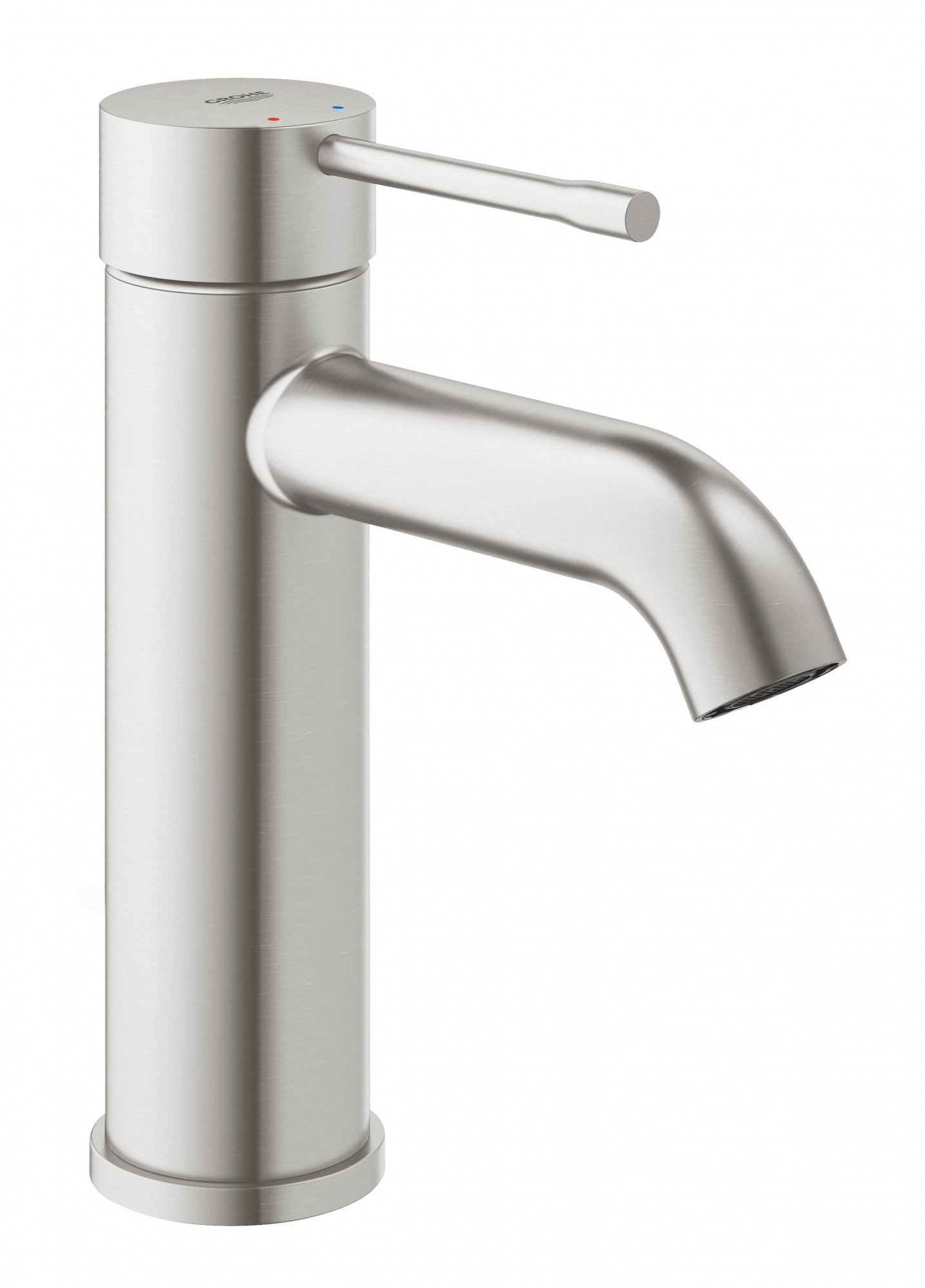 Смеситель для раковины GROHE Essence New S-Size II, суперсталь (23590DC1)