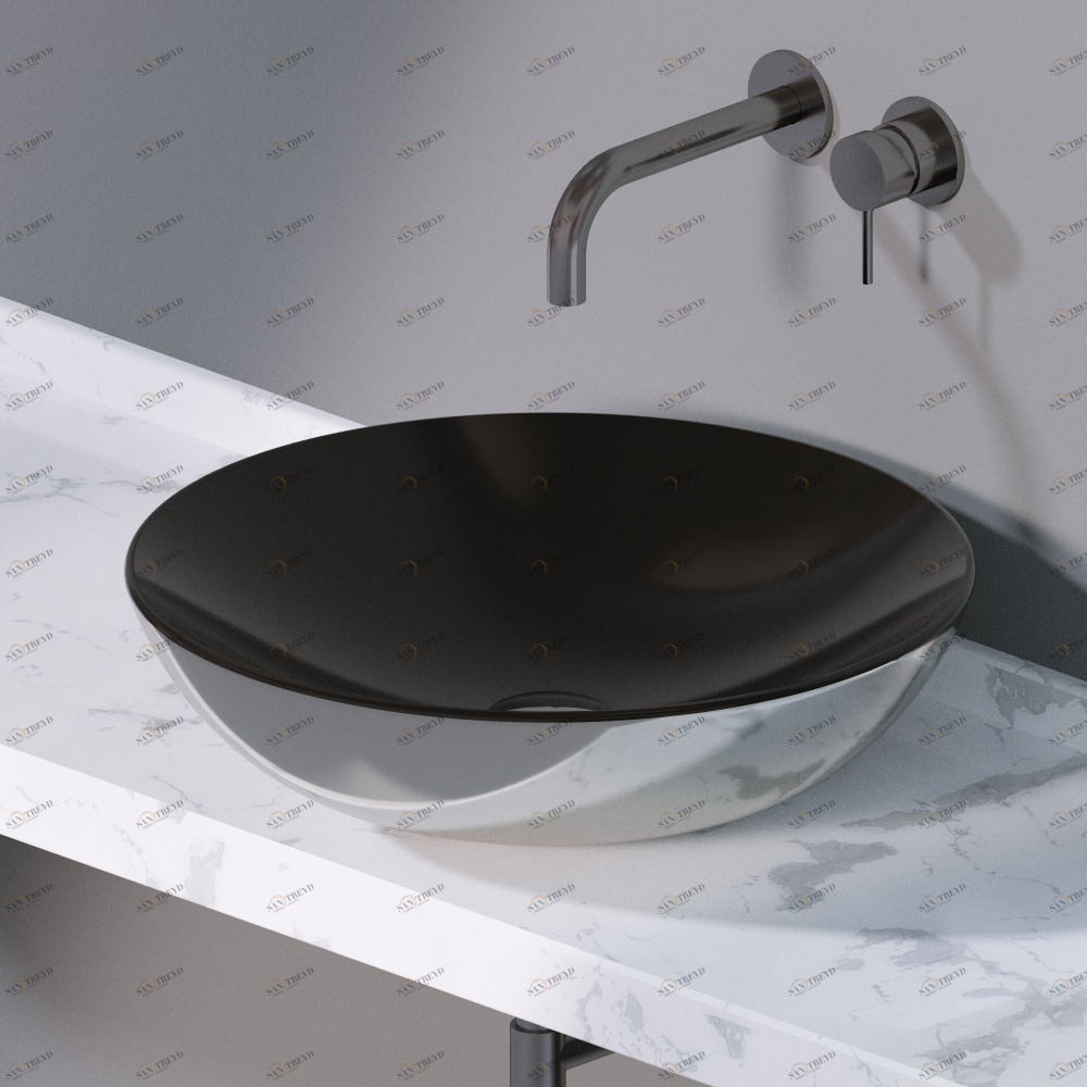 L241253 Накладная раковина на столешницу  круглая A. e T. Italia THIN AeT ITALIA