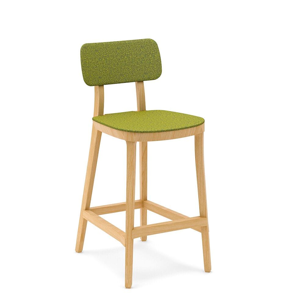 Высокий стул из дерева и полипропилена со спинкой Infiniti Porta Venezia ARCH-00129754 - Вид №2