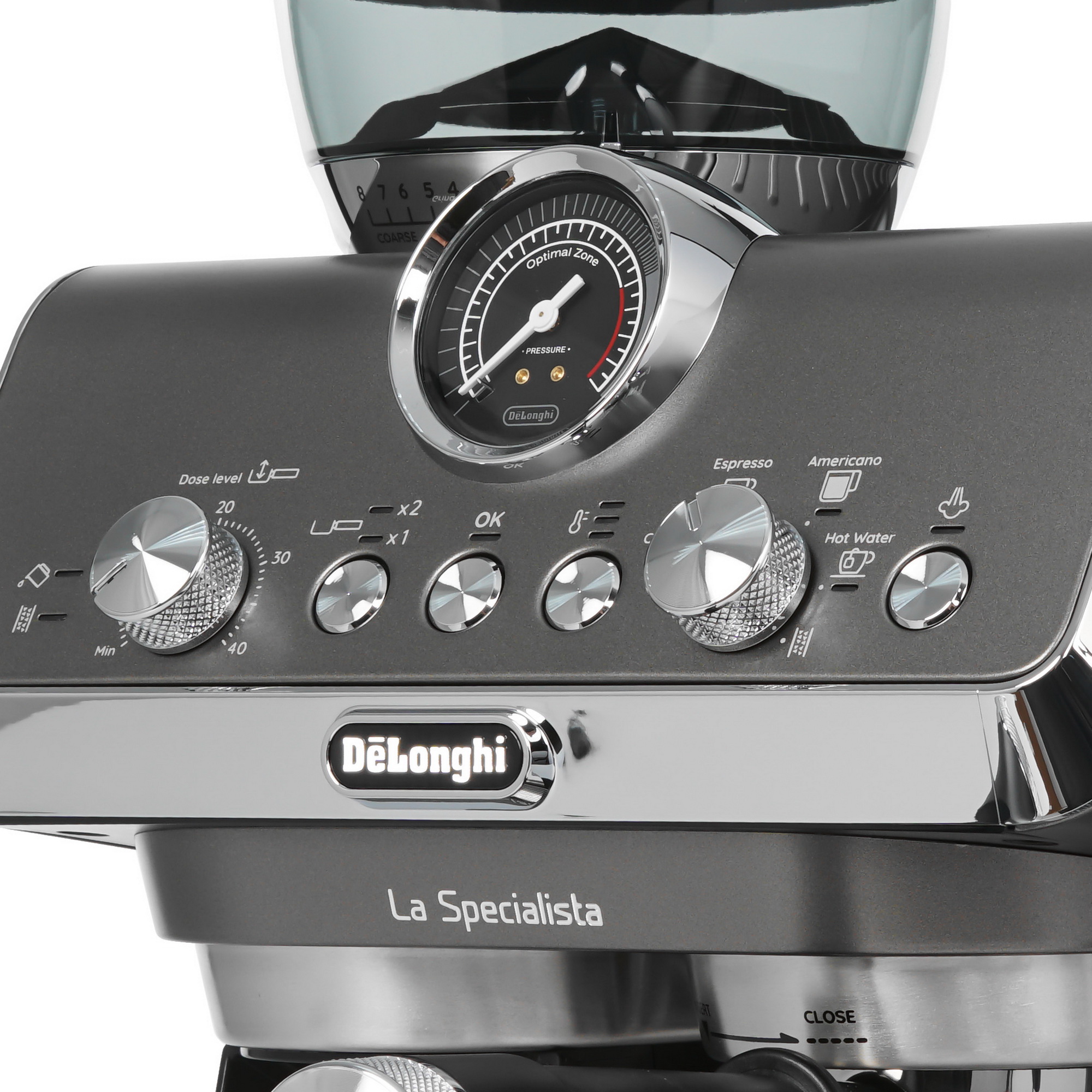 9098623 Кофеварка рожковая Delonghi EC9255.T серебристый STDN-0007225 - Вид №3