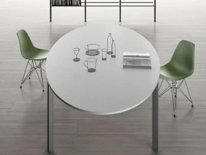 Citterio Круглый алюминиевый стол для переговоров Point