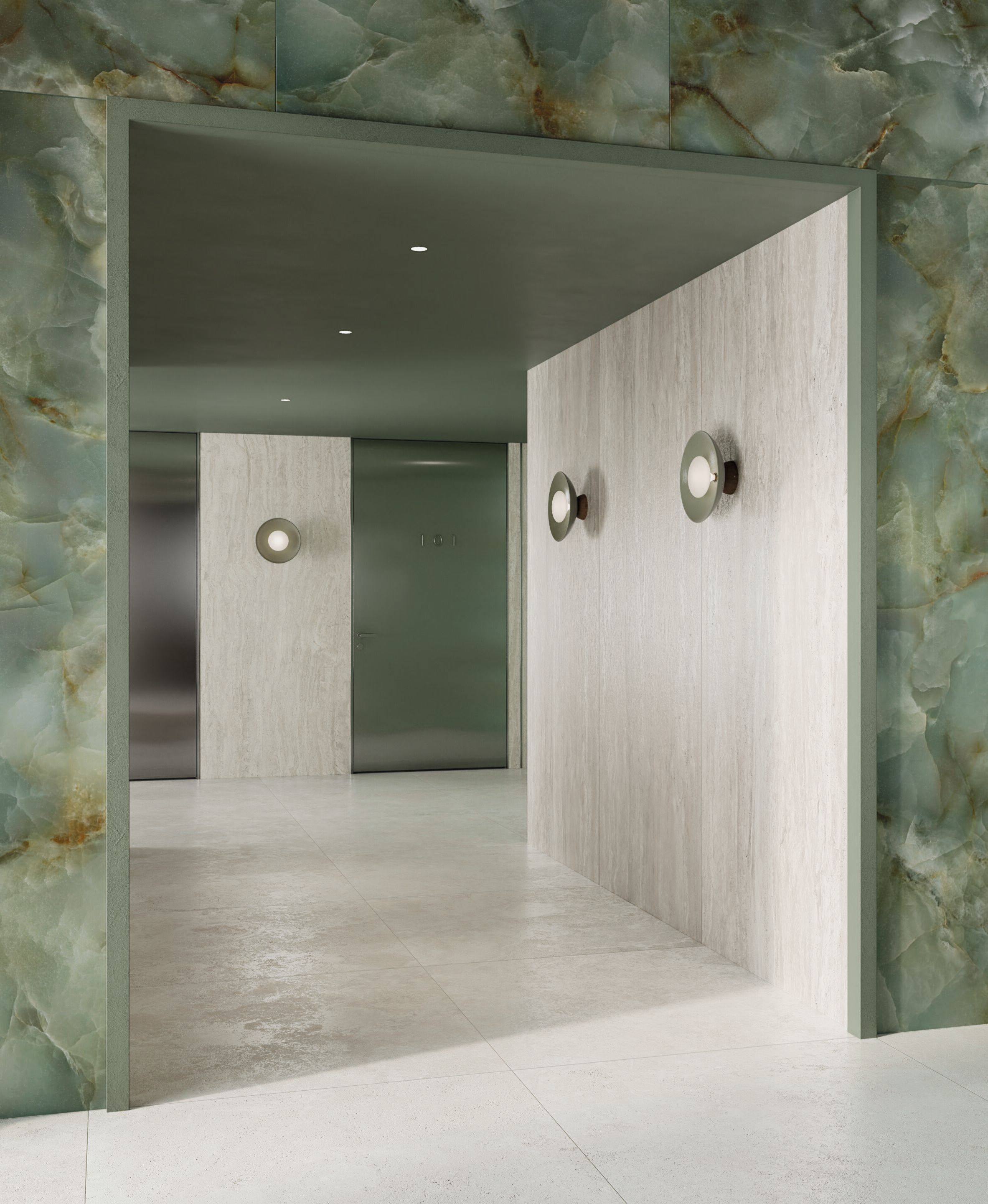 Напольное / керамогранит с эффектом травертина CERAMICA FONDOVALLE Royal Travertino ARCH-00100739 - Вид №2