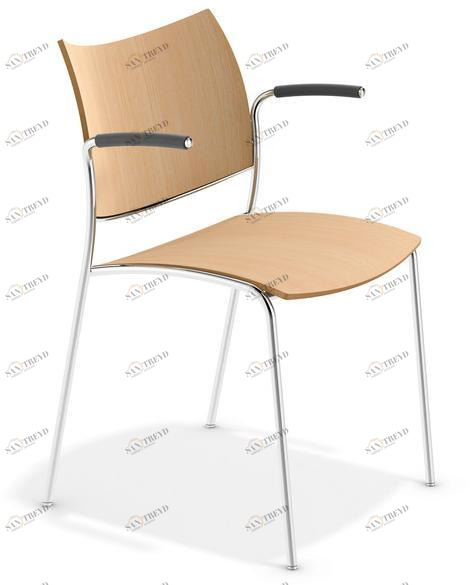 Casala Деревянный стул с подлокотниками Cobra 3278-10