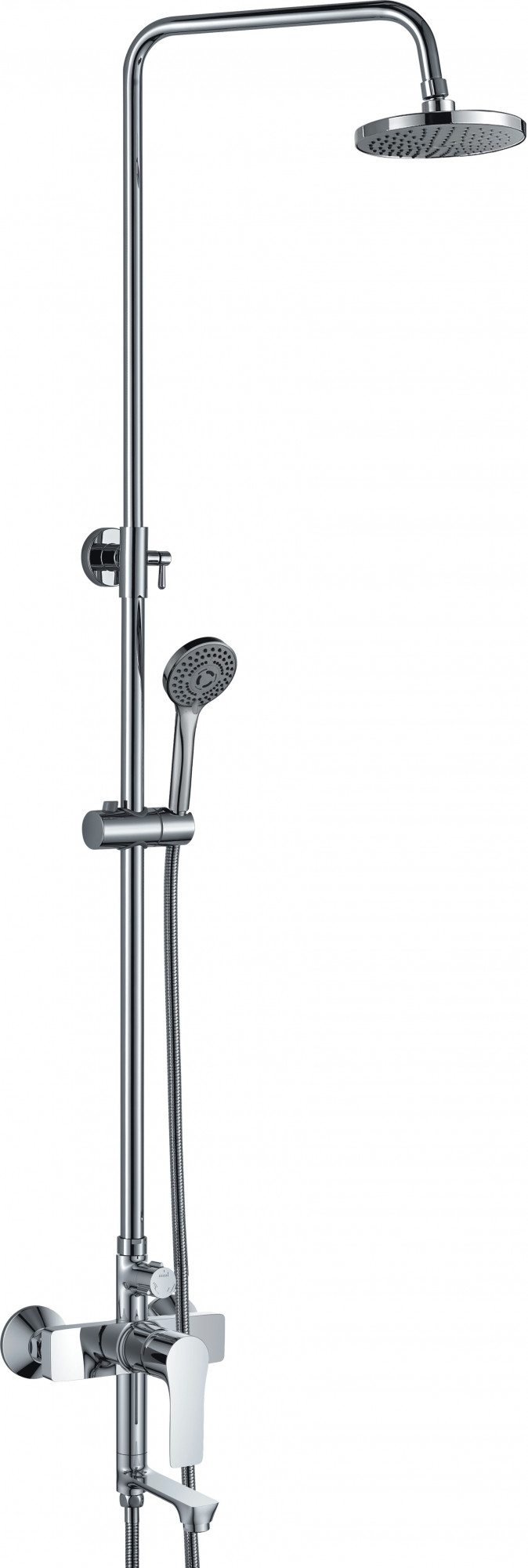HB2415 Душевая система , хром Haiba 
