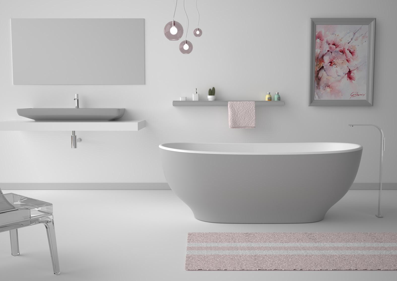 VAMO19 Акриловая ванна отдельностоящая GSG CERAMIC Moon - Вид №3