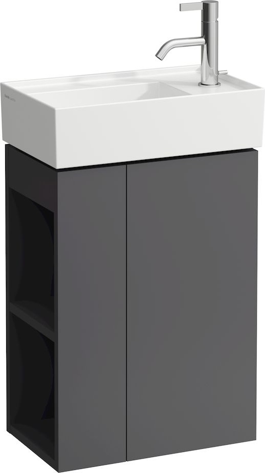 H8153340201111 Мини-раковина, ассиметричная, со специальным скрытым сливом LAUFEN PRO - Вид №3