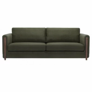 Диван Brownie Lou Reed прямой болотный ICON DESIGNE ДИЗАЙНЕРСКИЕ, BROWNIE 178052 Зеленый