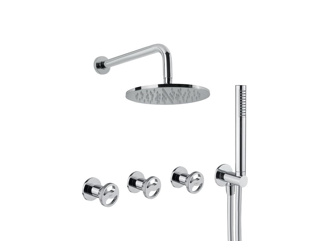 Набор для душа из хромированной латуни Bugnatese тысяча девятьсот пятьдесят ARCH-00029861 - Вид №1