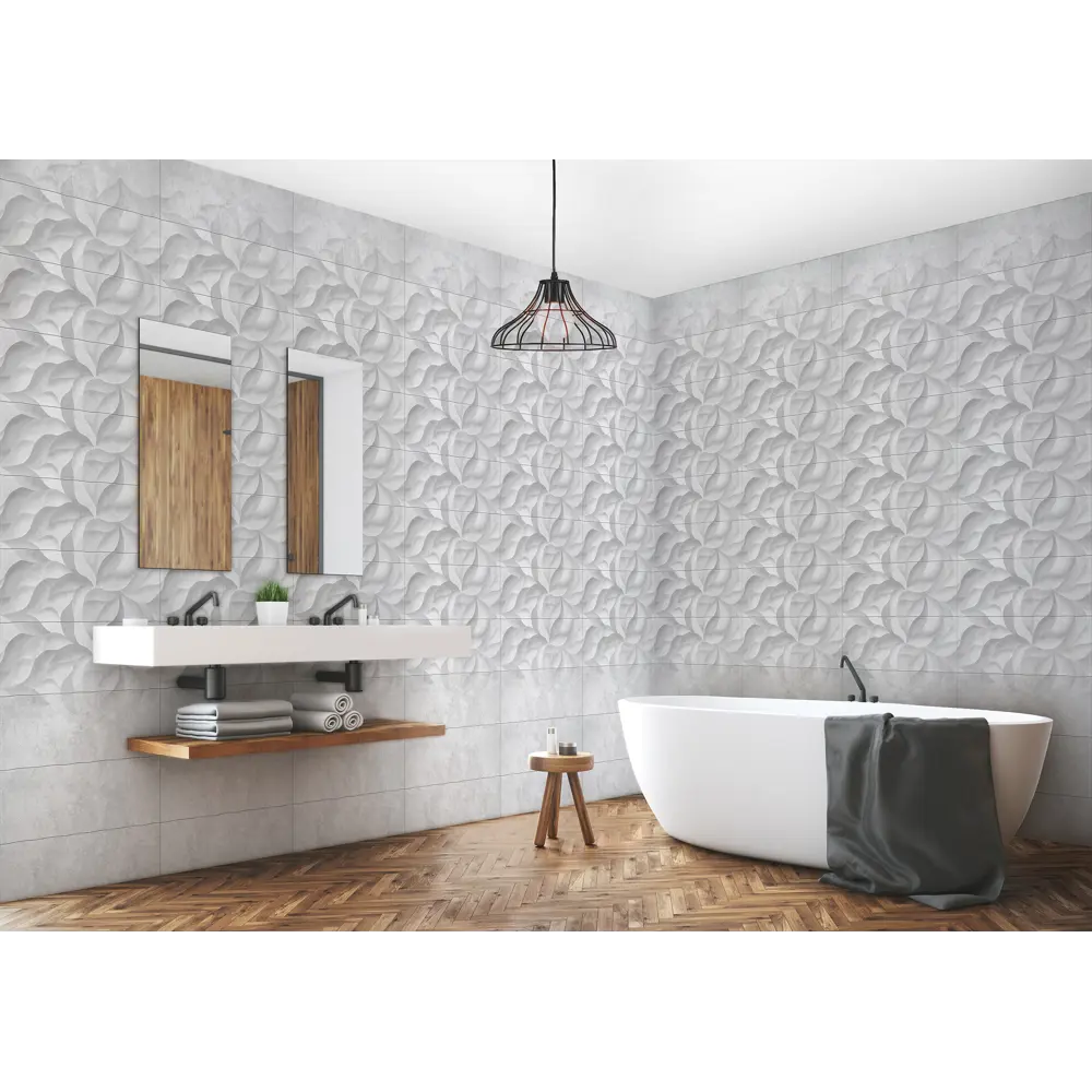 Комплект панелей ПВХ Лепестки 8 мм 2700х375 мм 2.025 м² 2 шт 82399609 STLM-2156957 VENTA  - Вид №3