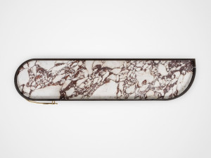 Мраморный шкаф Calacatta со встроенным освещением