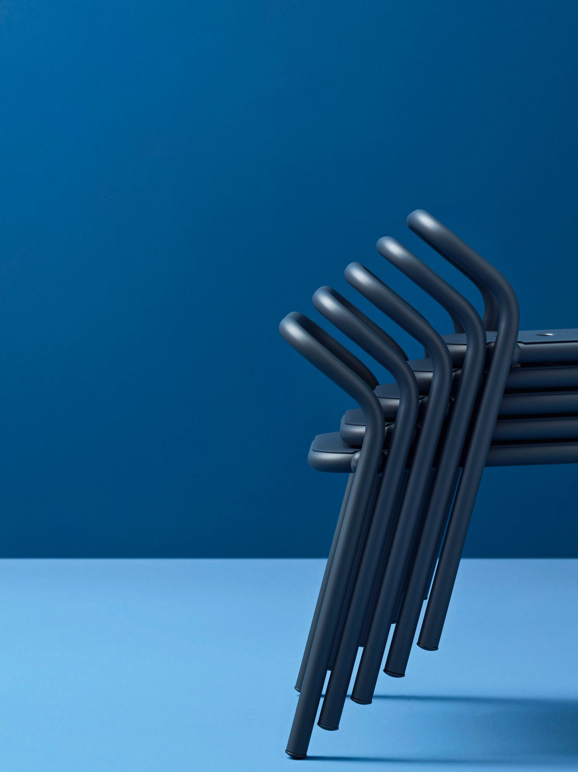 Алюминиевый штабелируемый садовый стул Varaschin ARCH-00130730 - Вид №4