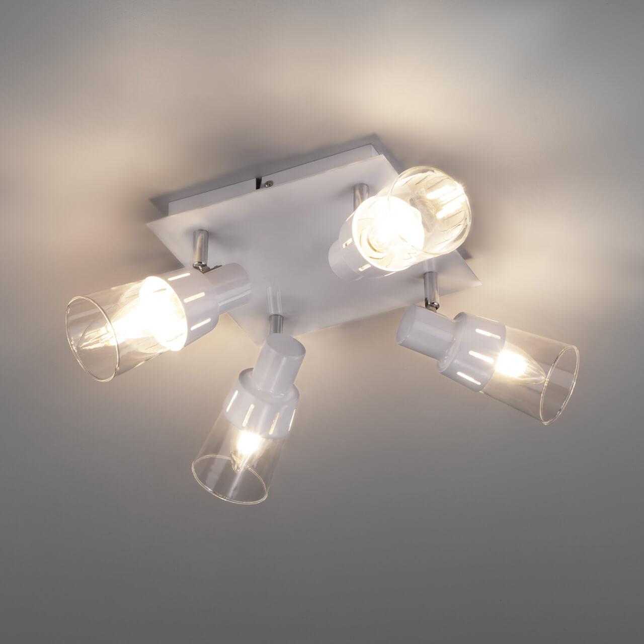 Спот потолочный на 4 лампы белый Potter 20081/4 EUROSVET POTTER 00-3924553 Белый  - Вид №1