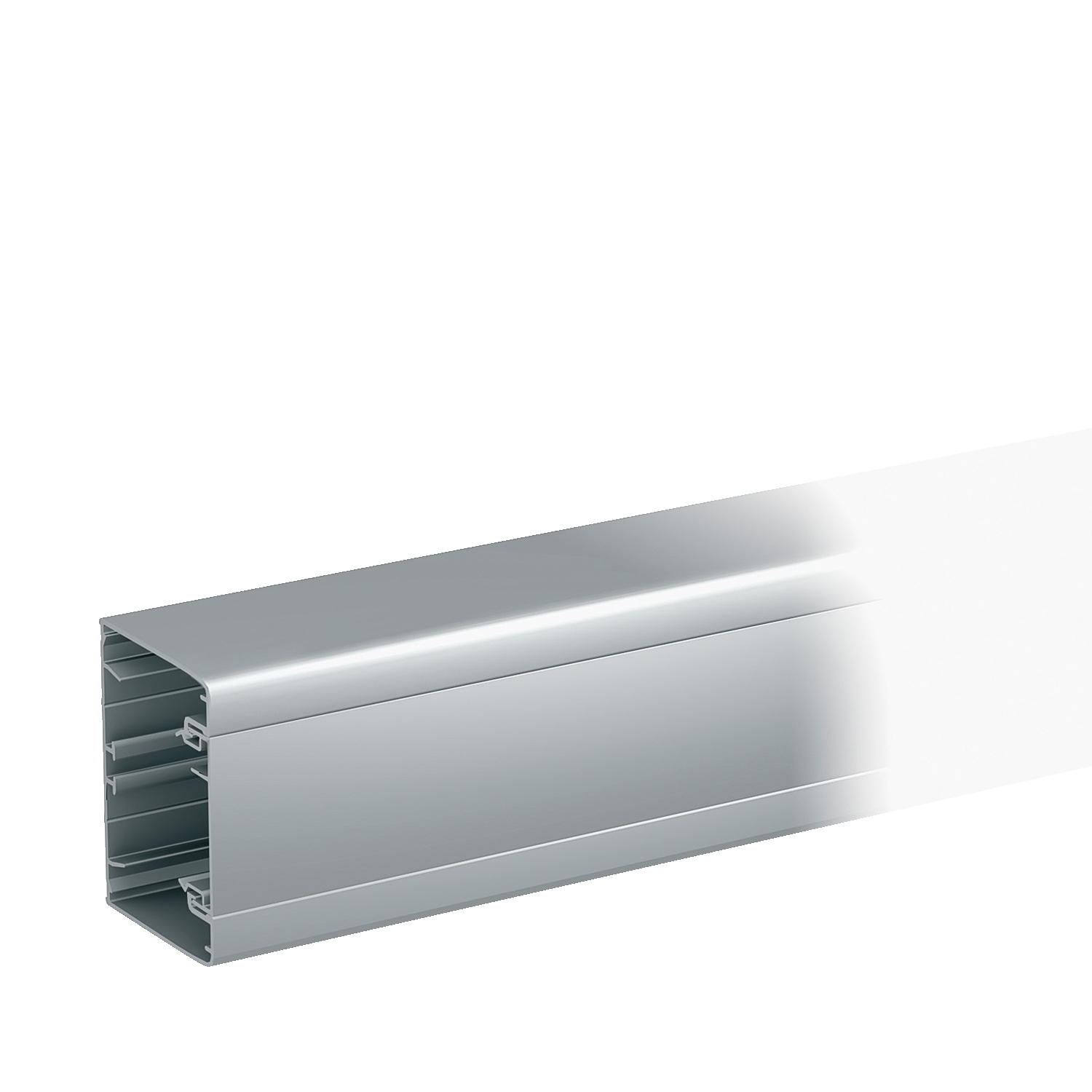 ISM10150 КОРОБ 75Х55ММ С КРЫШКОЙ 45ММ OL45, АЛЮМ. Schneider Electric Электромонтажная система OPTILINE 45 