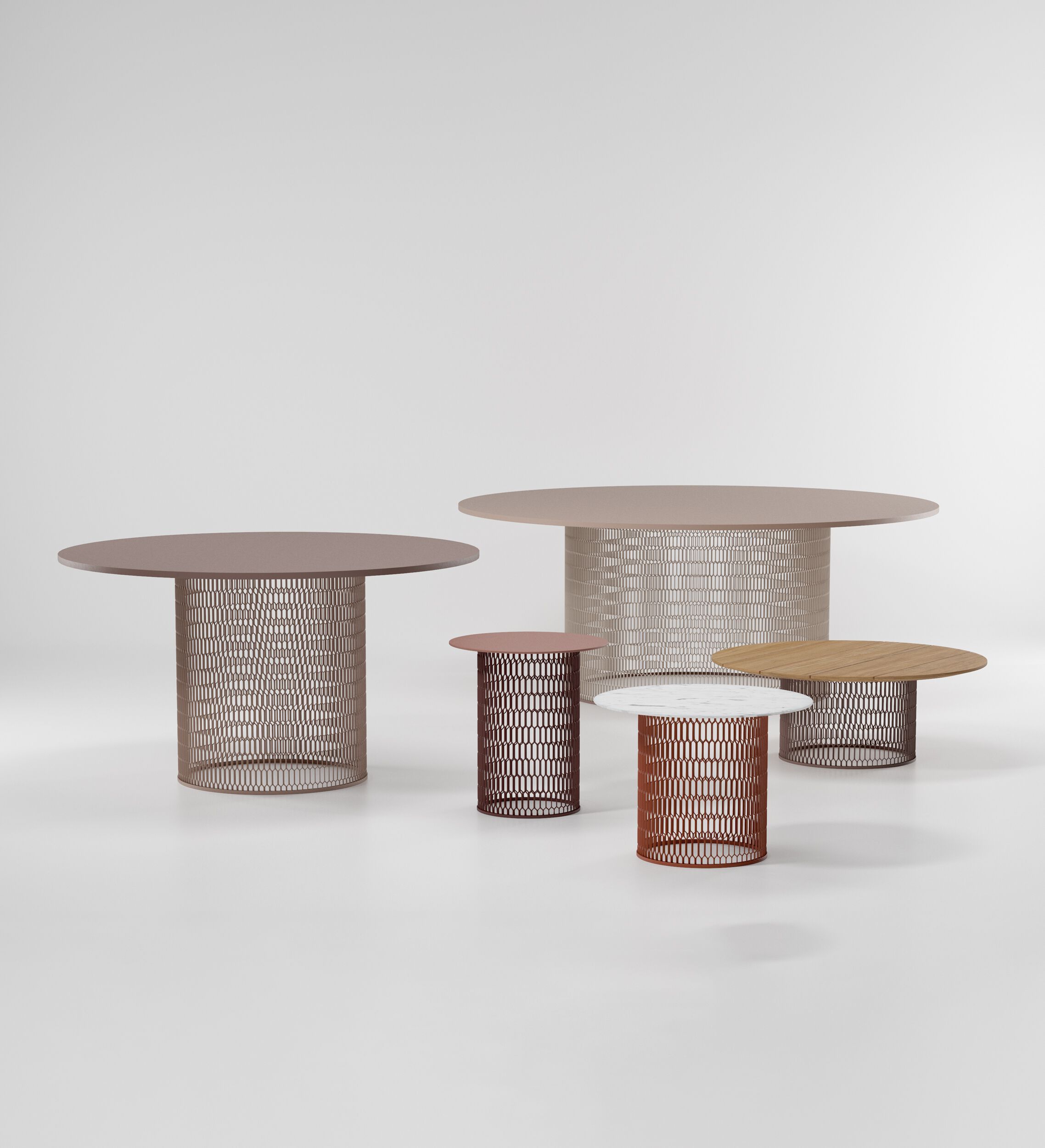 Садовый стол из тикового дерева Kettal сетка ARCH-00065465 - Вид №4