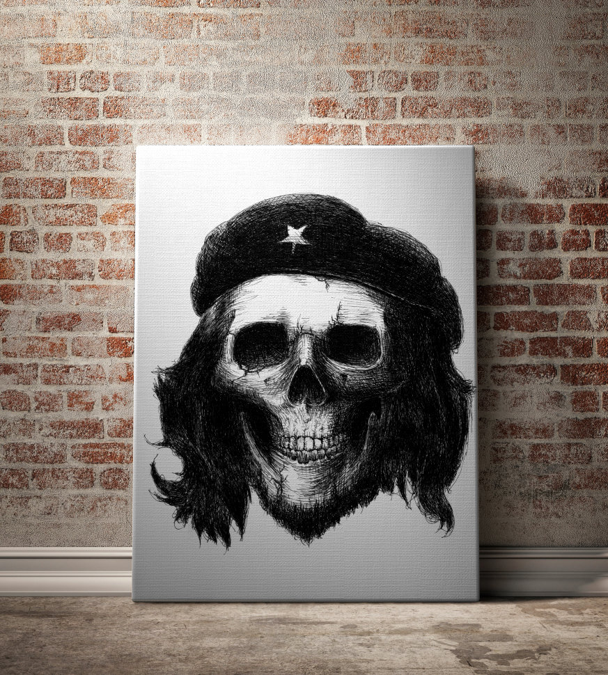 Картина 100х80 см Che by Motohiro Nezu ICON DESIGNE  096864 Белый;черный  - Вид №1