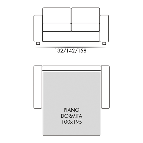 Диваны Divano 2 Posti Maxi Spaziorelaxitalia  Frank Frank Divano 2 Posti Maxi - Вид №8