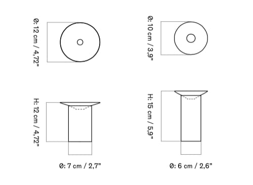 Керамическая и стеклянная ваза Audo Copenhagen CRESCO PROPAGATION ARCH-00022443 - Вид №7