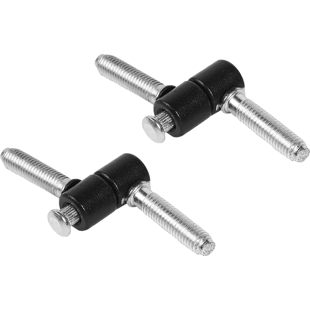 85023844 Петля ввертная ПВВ-2, ø8x1.25 мм сталь цвет черный STLM-0057767 ЛЕВША 