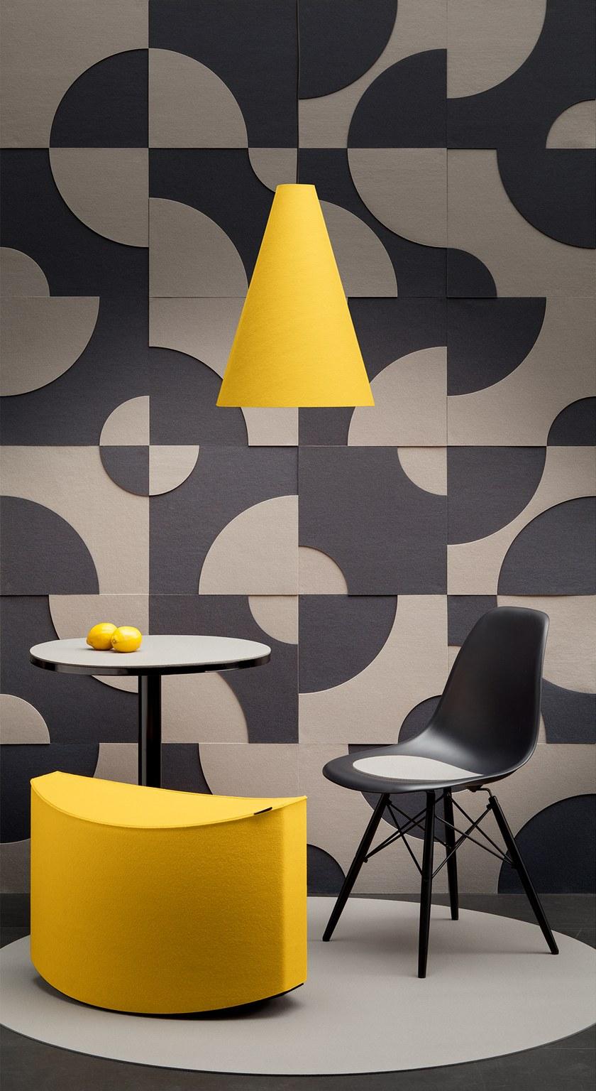 HEY-SIGN Акустическая стеновая панель из шерстяного войлока sun-id-1371016 - Вид №3