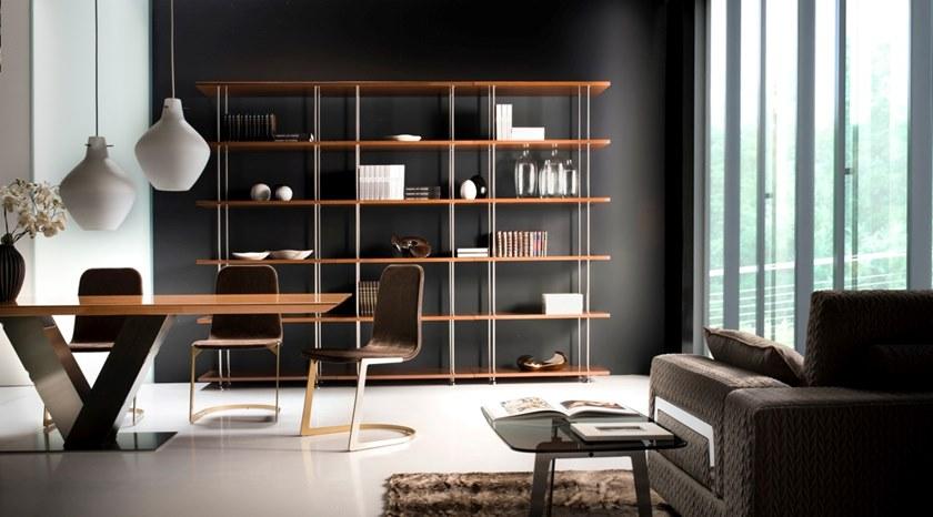 Former In Italia Модульная стенка для хранения из нержавеющей стали и дерева Michelangelo sun-id-1445762 - Вид №1