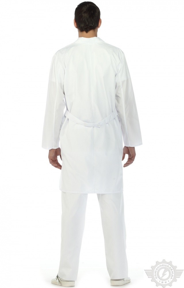 66245 Халат "Сервис" мужской белый  Медицинская одежда  размер 48-50/170-176 Спецодежда  - Вид №8