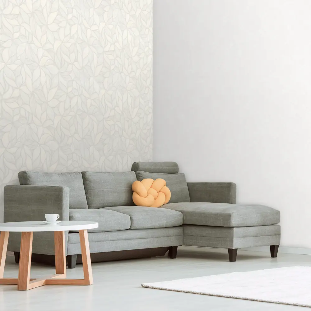 Обои флизелиновые Euro Decor Fractal бело-серые 1.06 м 7144-00 83558494 STLM-2039062 - Вид №3