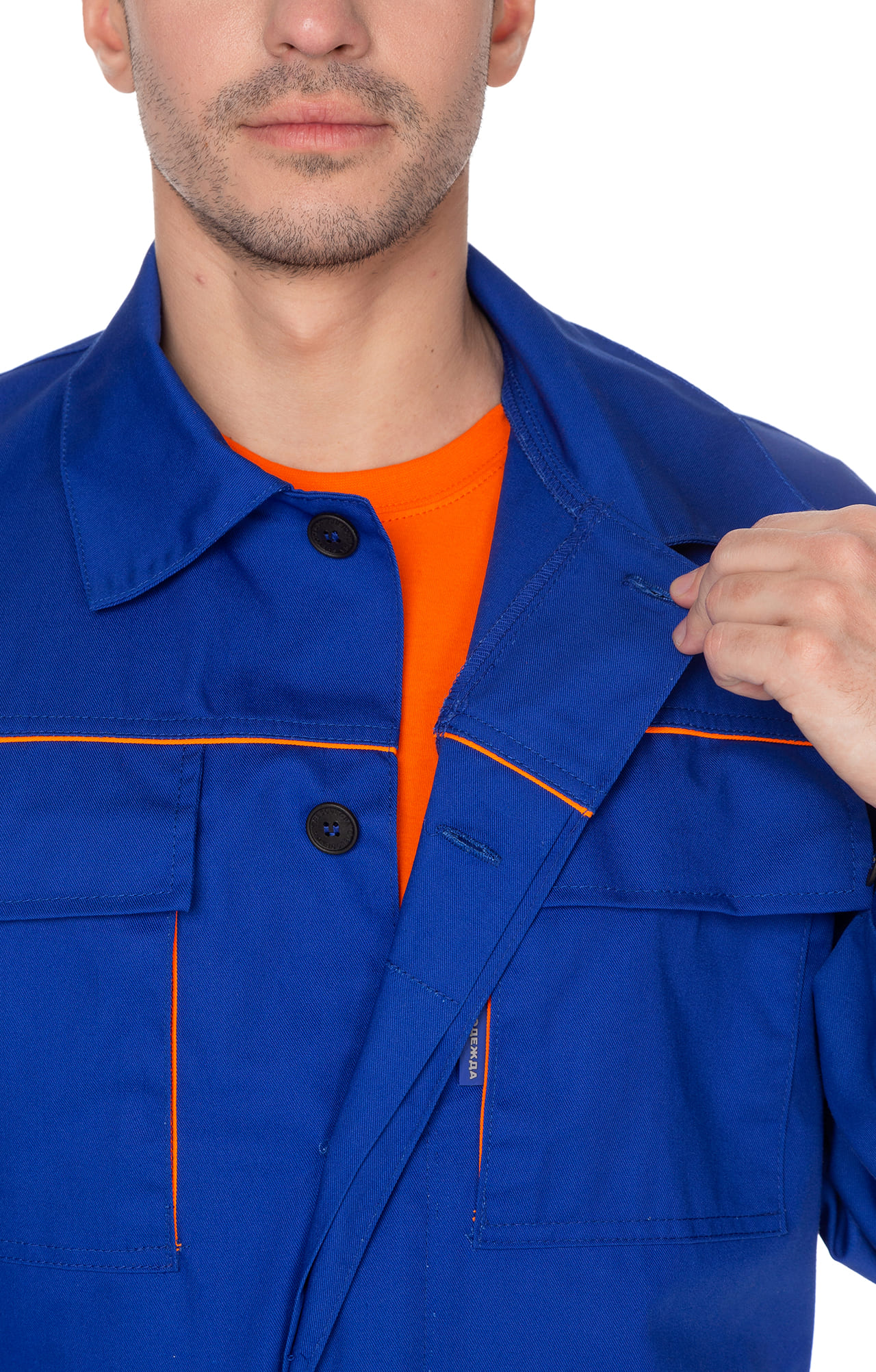 65480 Костюм "Эксперт-2" василек  Летняя спецодежда  размер 52-54/182-188  - Вид №15