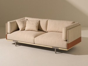 3-местный тканевый садовый диван