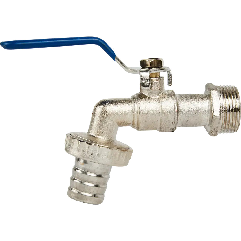 86745441 Кран шаровой со штуцером латунь 3/4 мм STLM-1536887 Santreyd  - Вид №1