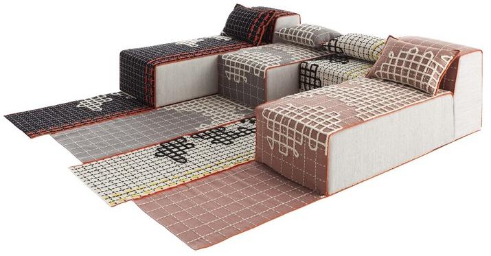 GAN Пуф из мягкой ткани Bandas sun-id-1366009 - Вид №2